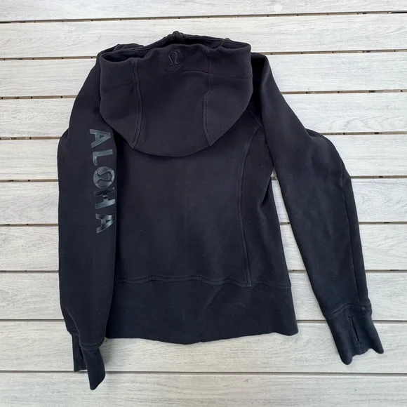 lululemon athletica rare Aloha Black Full-Zip Hoodie
Size 6 - Picture 3 of 6